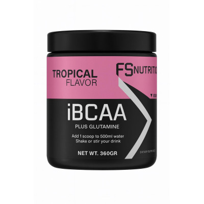 IBCAA PLUS GLUTAMINE 360  - TROPICAL FLAVOR